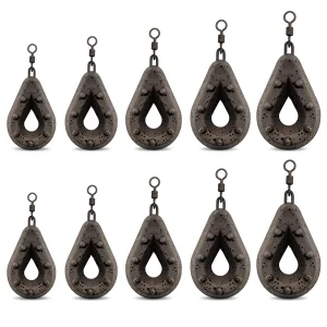 Fishing lead weight, with 56g/71g/85g/99g/113g carp fishing weight. Quickly replace pure lead fishing weights