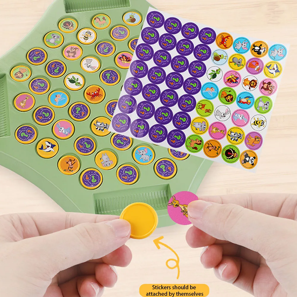 Flip Chess Children Memory Training Chess Game Family Interactive Board Puzzle Game Logical Thinking Cognitive Educational Toy - Image 3