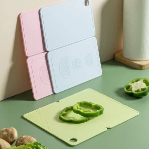 Fold Durable Cutting Board Non-slip Vegetable Fruit Chopping Board For Home Kitchen Camping Cuttingboard Easy To Clean Carry