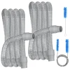 For Sleep Apnea Snoring Shrink Tubing Flexible Hose Pipe Connect 6 Foot CPAP Tube With CPAP And Breathing Mask CPAP Apparatus
