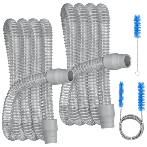For Sleep Apnea Snoring Shrink Tubing Flexible Hose Pipe Connect 6 Foot CPAP Tube With CPAP And Breathing Mask CPAP Apparatus