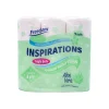 Freedom Quilted Toilet Tissue 9 Pack Aloe Vera Scent, 3 Ply Soft White Bathroom Rolls, Luxury Home Toilet Paper