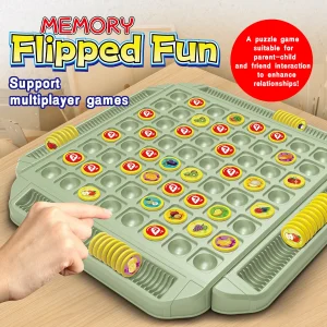 Fruit Flip Chess Memory Match Challenge Chess Game Strategy Board Game Logical Thinking Cognitive Parent-Child Interactive Toys