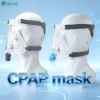 Full Face CPAP Mask Silicone CPAP Replacement Mask Auto BiPAP CPAP Compatible Nasal/Oral Mask for Sleep Apnea and Anti-Snoring