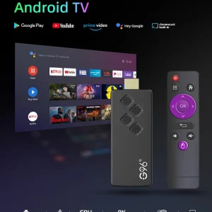 G96 Q2 Global Version TV Stick Google Assistant Android 13.0 4K Allwinner H313 Quad Core Portable Streaming Media Player