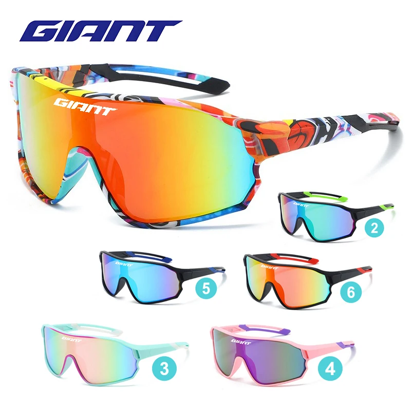 GIANT Cycling Glasses UV400 Anti Fog REVO Lenses HD Clarity MTB/Road Bike sunglasses men and women - Image 2