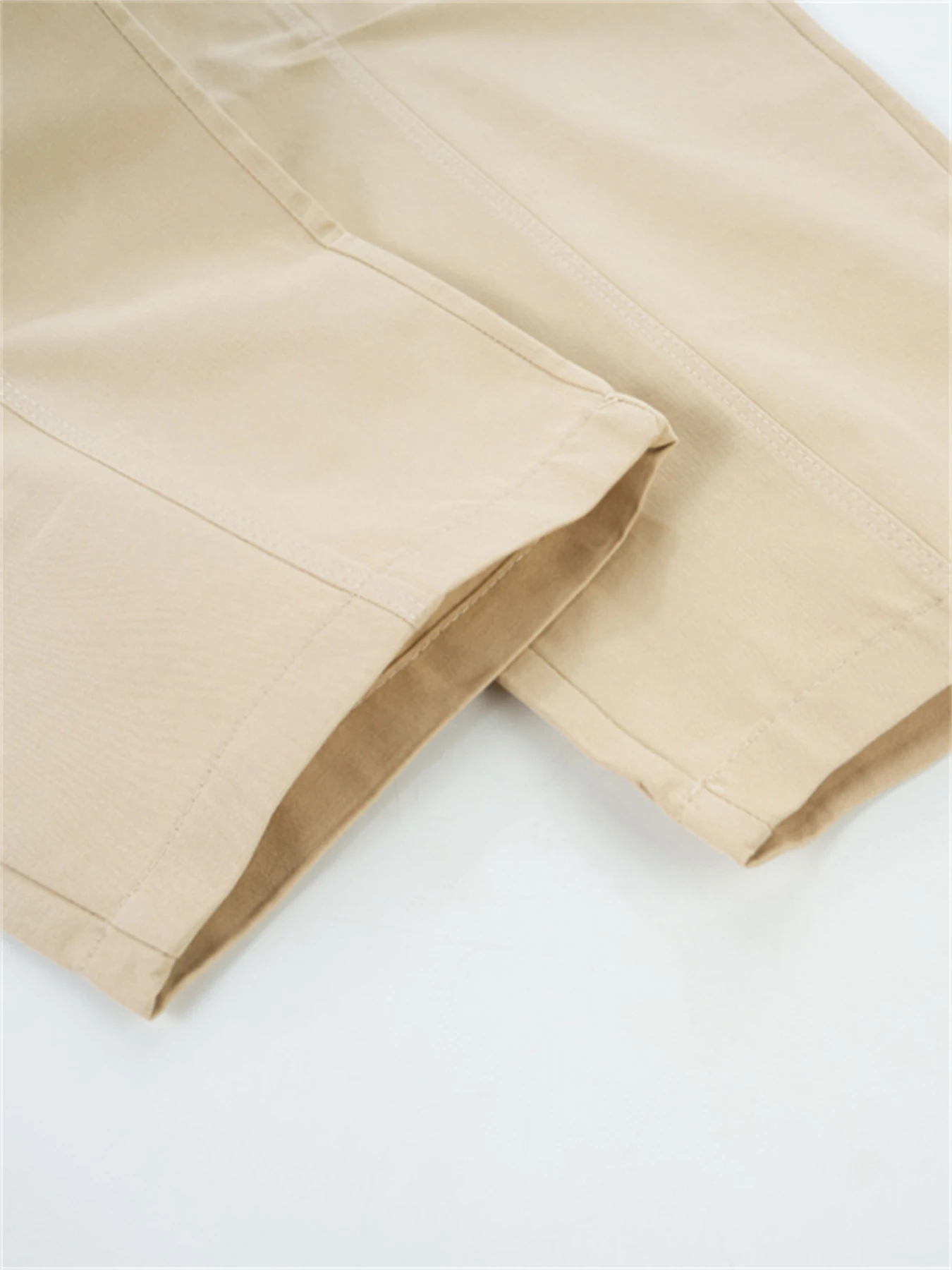 Girls Cotton Wide Leg Pants Spring Casual Trousers Big Kids Lounge Wear High Waist Trendy Joggers March to May Outfit - Image 5