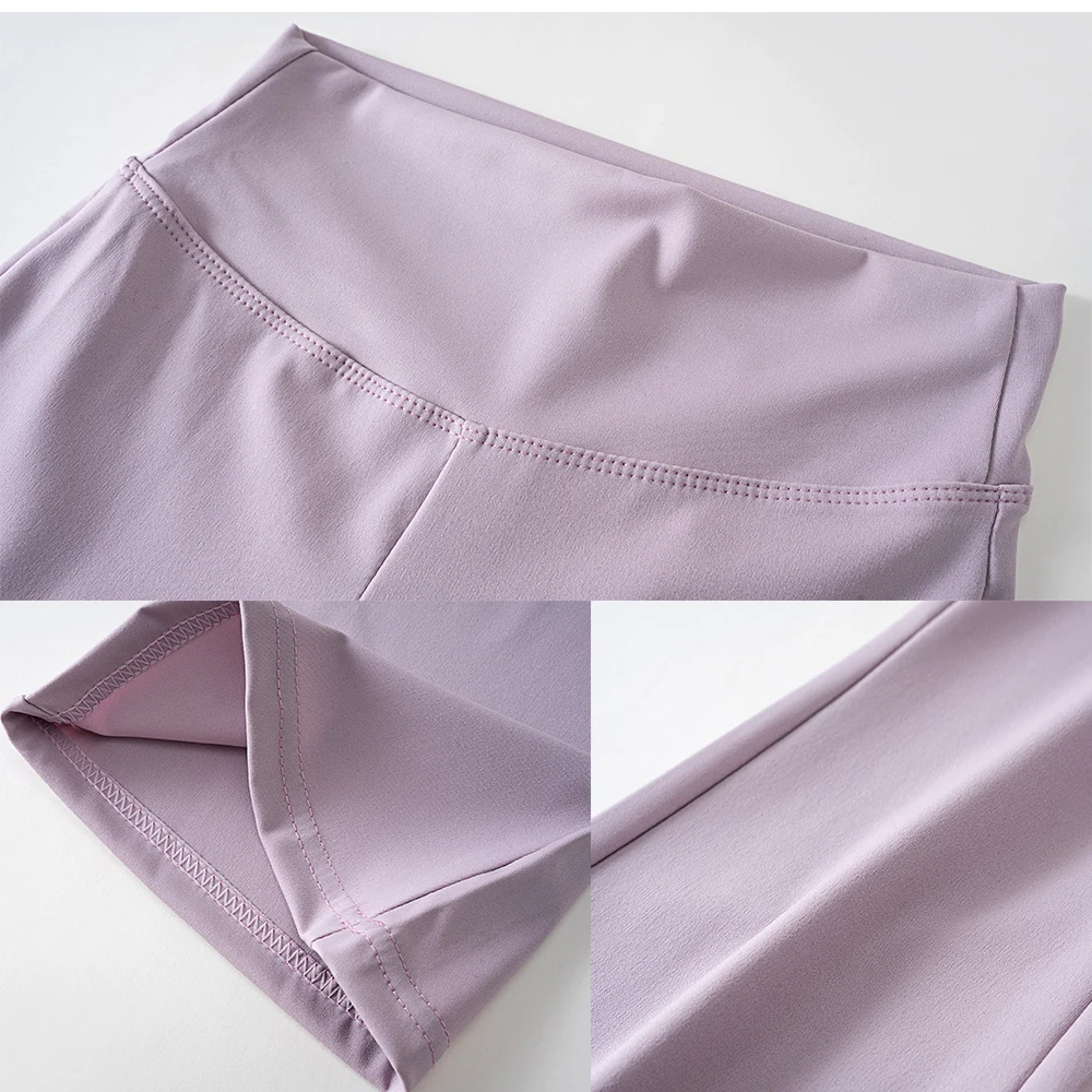 Girls Flared Pants High Waist 2024 Yoga Leggings Teenagers Stretch Elastic Waistband Kids Sportswear Trousers Autumn Spring - Image 6