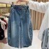 Girls Jeans 2025 New Spring Autumn Fashionable and Casual Korean Thin and Trendy Little Girls Straight Leg Pants Loose Casual