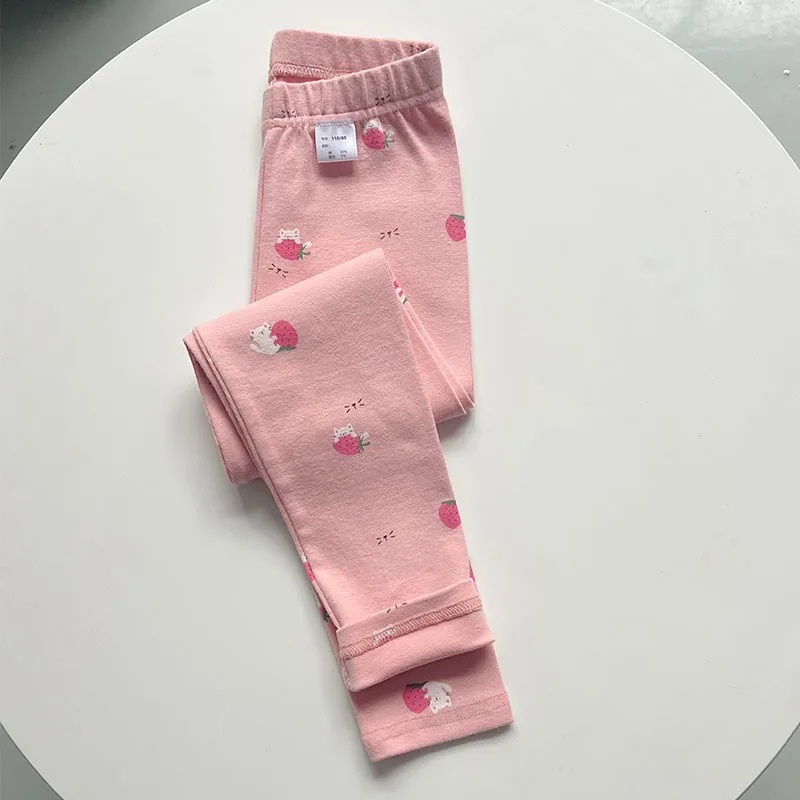 Girls Legging Autumn Winter Pants For Kids Thick Cotton Elastic Children Pants Versatile Slim Toddler Tights Baby Teen Clothing - Image 2