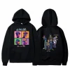 Gorillaz Rock Band Men's Fashion Versatile Hooded Sweatshirt for Daily Comfort Pullover