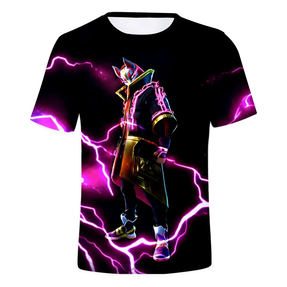 Halloween Peely 3d T-shirt Boys Girls Christmas Fortnite Tees Battle Royale Streetwear Kids Victory Game Men T Shirt Clothes - Image 2