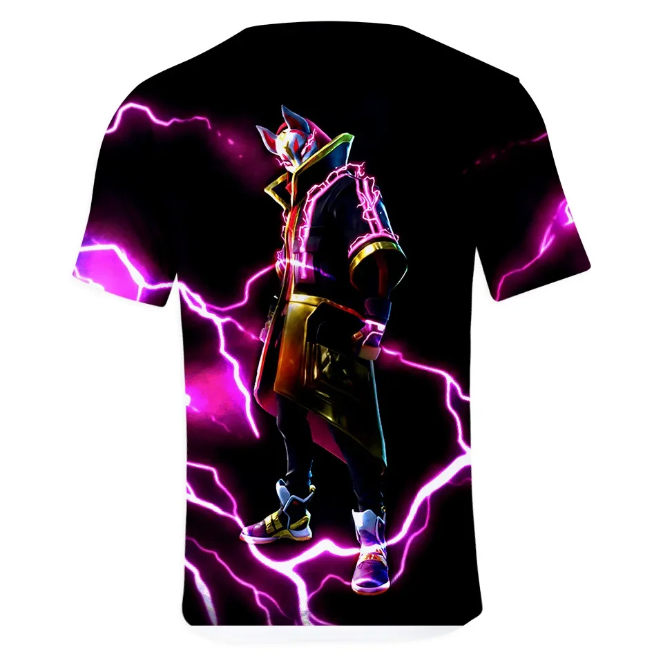 Halloween Peely 3d T-shirt Boys Girls Christmas Fortnite Tees Battle Royale Streetwear Kids Victory Game Men T Shirt Clothes - Image 3