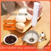 Handheld WhiskAutomatic Stainless Steel Mini Portable Blender 3 Speed Adjustable USB Rechargeable Blender Milk Frother