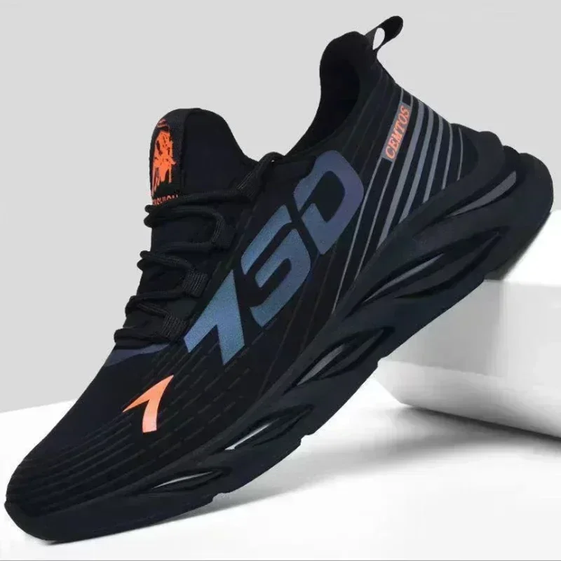 High-quality men's lightweight outdoor shoes breathable mesh shoes fashionable daily casual shoes sports shoes and running shoes - Image 3
