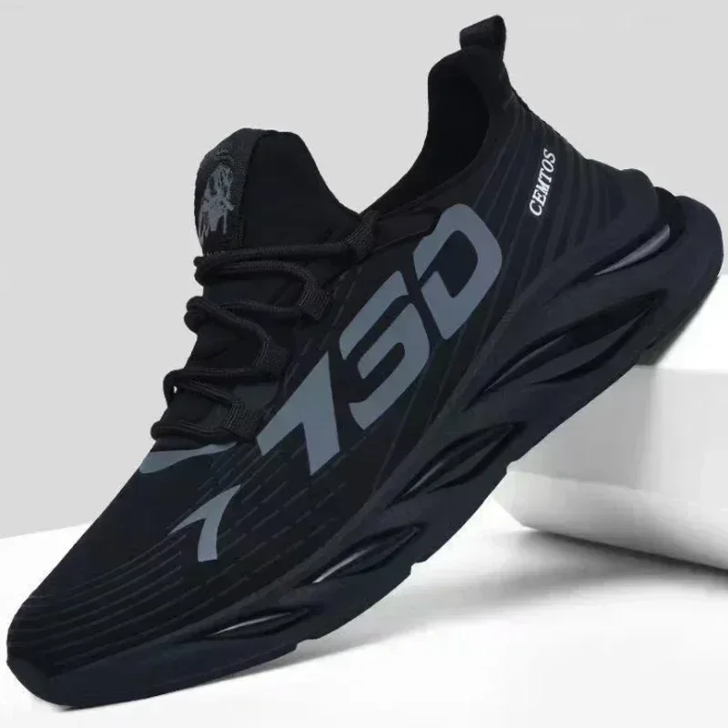 High-quality men's lightweight outdoor shoes breathable mesh shoes fashionable daily casual shoes sports shoes and running shoes - Image 4