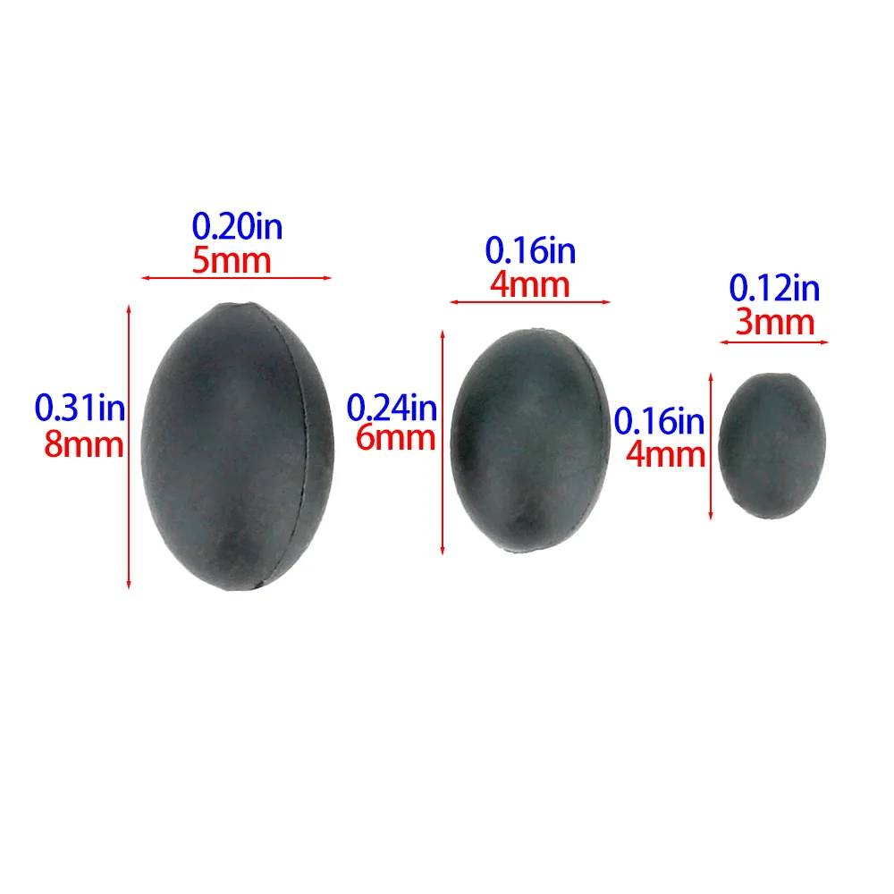 Hirisi 1set Tungsten Sinkers Hooklink Weights Size 4mm/6mm/8mm Carp Fishing Tackle AG301 Fishing Accessories - Image 2