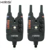 Hirisi Carp Fishing Bite Alarm with Adjustable Volume, Tone, Sensitivity & LED Indicator - Essential Fishing Accessory