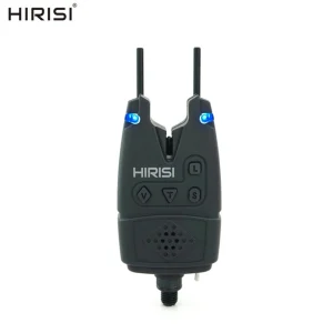 Hirisi Carp Fishing Bite Alarms with Volume Tone Sensitivity Control LED Indicator B160 Fishing Accessories