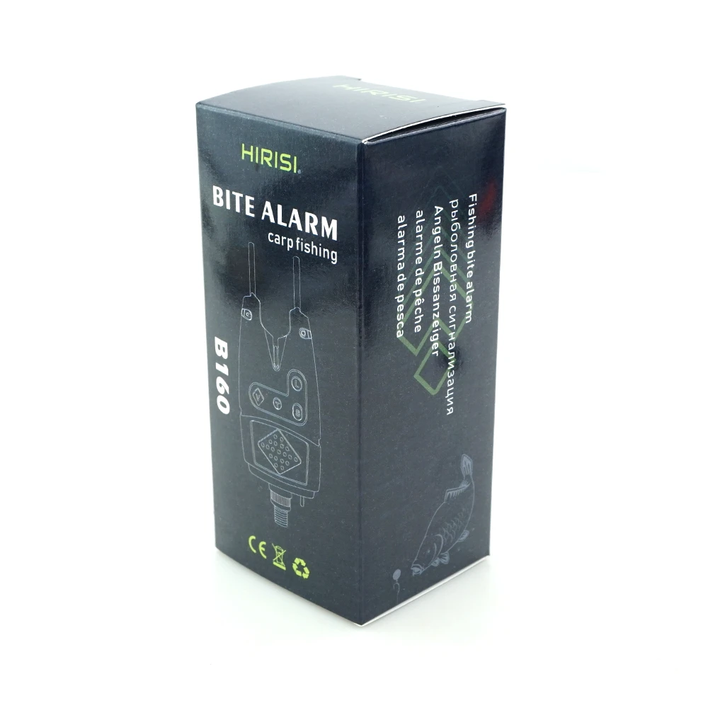 Hirisi Carp Fishing Bite Alarms with Volume Tone Sensitivity Control LED Indicator B160 Fishing Accessories - Image 6