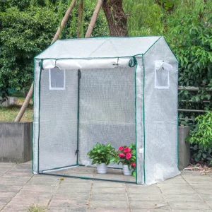 Home Iron Art Succulent Insulation Shed Rainproof and Frostproof Greenhouse Flower Room Flower Potted Tomato Planting Greenhouse