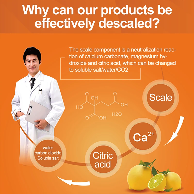 Household citric acid powder strong cleaning agent to remove scale special tea scale cleaning health&environmental protection - Image 4