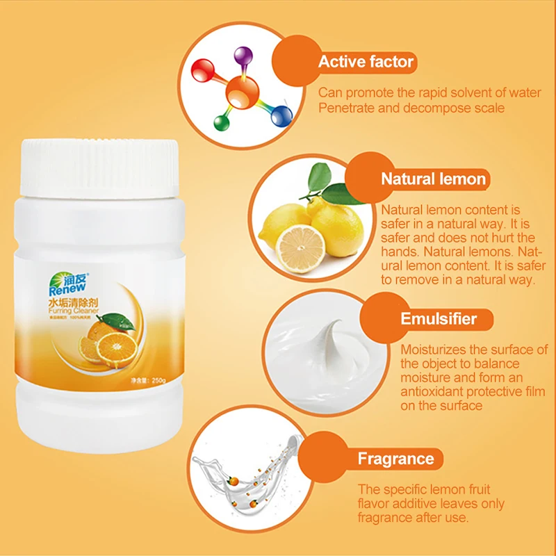 Household citric acid powder strong cleaning agent to remove scale special tea scale cleaning health&environmental protection - Image 5