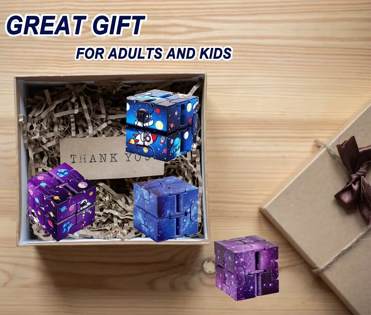 Infinity Magic Cube Starry Sky Square Puzzle Toys Four Corner Maze Toys Children Adult Decompression Relaxing Hand-Held for ADD - Image 6