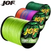 JOF 4 Strands Fishing Line 300/100M Braided PE Fishing Strong Fishing Line Multifilament Durable Fishing Line Tool