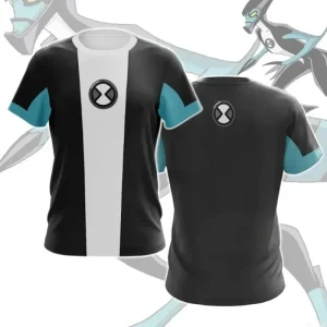 Japanese Summer Hot Selling Anime 3D Printed Youth T-shirt Fashionable Casual Breathable Top