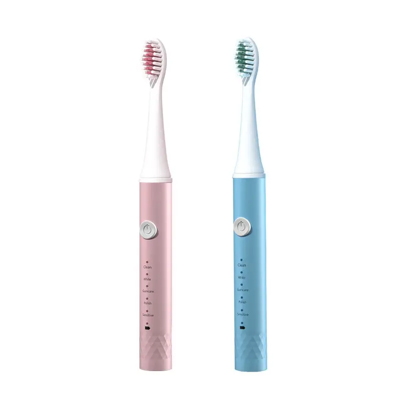 Jianpai Adult Blue Pink Sonic Electric Toothbrush Adult 5-gear Mode USB Charging IPX7 Waterproof Sonic Electric Toothbrush - Image 6