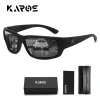 KAROS Polarized Sports Sunglasses UV400 Anti-UV Men Women Hiking Cycling Eyewear with Box Cloth Pouch YZ2028
