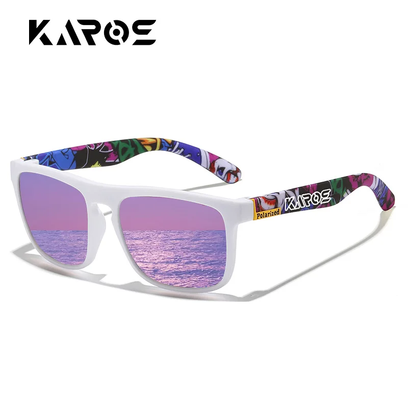 KAROS Sunglasses Men/Women Polarized Square Mirror Brand Design Luxury UV400 SunShade Unisex Fishing Driving Cycling Hiking - Image 5