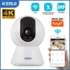 KERUI 5MP 8MP 4K HD Mini WiFi IP Camera Indoor Wireless Security Home CCTV Surveillance Camera With Tuya Smart Auto Tracking