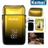 Kemei 7500 RPM Electric Shaver Professional Hair Beard Razor Rechargeable Beard Trimmer Shaving Cutting Machine for Men KM-TX10