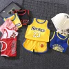 Kids Sports Set for Boys and Girls Baby Basketball Jersey Summer Mesh Tank Top Shorts Quick Dry Set Summer Sportswear