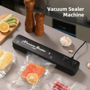 Kitchen Gadgets Food Vacuum Sealer Home Sealing Machine Food Storage Plastic Bags Sealer Portable Food Preservation Machine