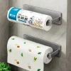 Kitchen Paper Towel Rack Household Wall-mounted Special Paper Shelf Cabinet Cling Film Rag Storage Roll Paper Tube Holder