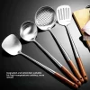 Kitchen Utensils Wok Spatula Iron and Ladle Tool Set Spatula for Stainless Steel Cooking Equpment Kitchen Accessories Essentials