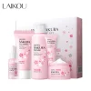 LAIKOU Sakura Kit Skin Care Sets Moisturizing and Reducing Fine Lines Cleansing Pore Product 5-Piece Korean Women's Day Gift
