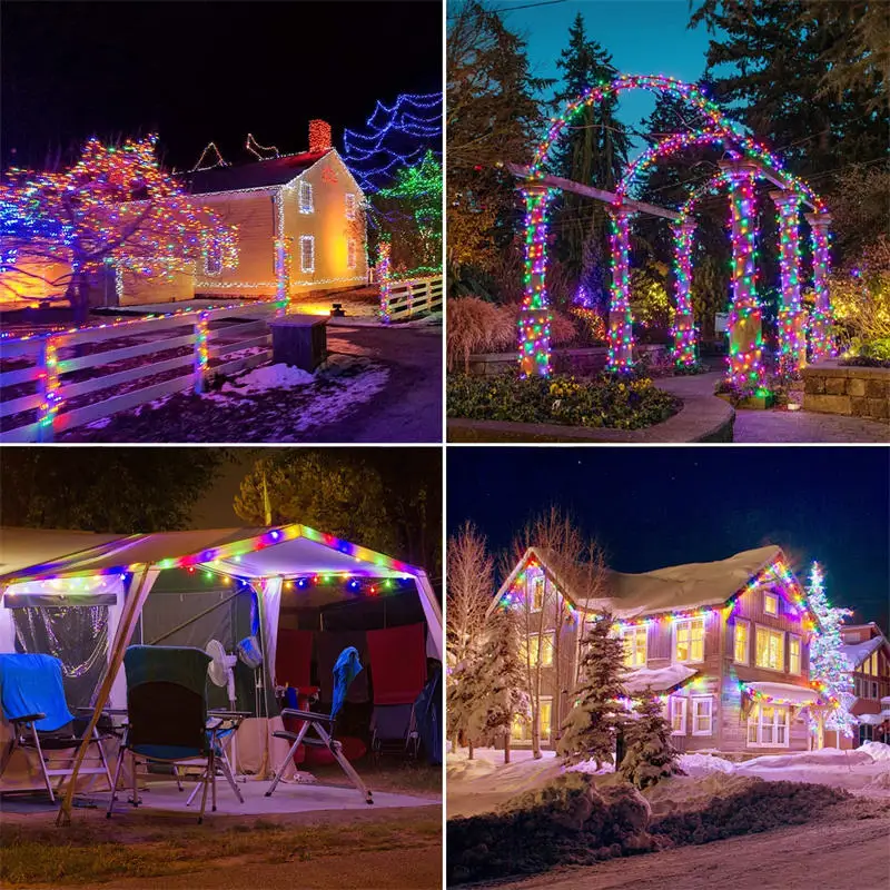 LED Solar Light Outdoor Garden Fairy String Light Led Twinkle Waterproof Lamp for Christmas Patio Tree Party 6m/12m/23m/33m - Image 4