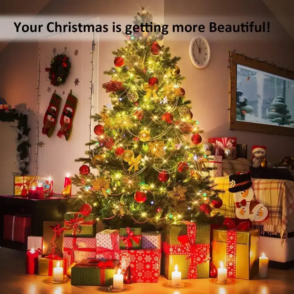 LED Solar Light Outdoor Garden Fairy String Light Led Twinkle Waterproof Lamp for Christmas Patio Tree Party 6m/12m/23m/33m - Image 6