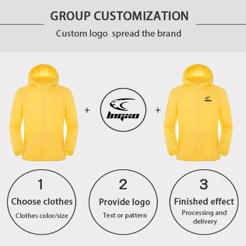 LNGXO Hiking Waterproof Jacket Women Men Camping Running Sun-Protective Windbreaker Quick Dry Outdoor Sport Rain Coat Unisex - Image 6
