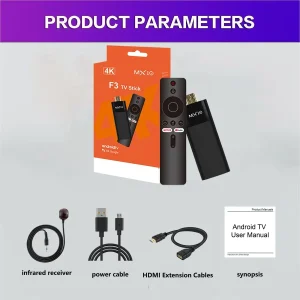 MX10-F3 Stick New Android13.0 2GB 16GB Allwinner H313 Good price Mini Wifi BT 1080P 4K TV 2G+16G TV stick box