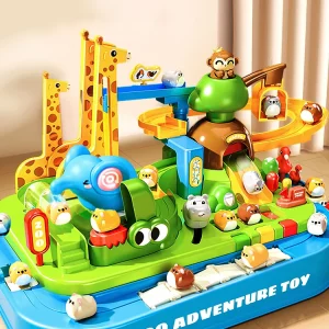 Magnetic Strategy Toy Animal Mole Racing Adventure Board Game Family Society Party Games Children Education 3Years Birthday Gift