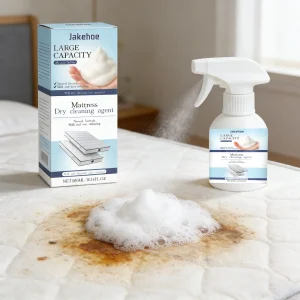 Mattress Cleaner Spray Upholstery Stain Remover Carpet Cleaning Multi Purpose Fabric Wash Dry Foam Home Hygiene 300ml