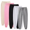 Mens Casual Pants Autumn Winter Fleece Sweatpants Men Running Jogger Sports Gym Trousers Fashion Solid Color Workout Long Pants