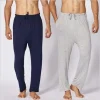 Men's Pajama Pants for Spring and Autumn, Stylish Thin Long Pants, Loose Fit, Large Size, Home Pants for Young Students, Can Be Worn Outside, Autumn Pants