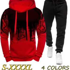 Men's Set Hoodie Sets Men Tracksuit Sportswear Hoodies or Sweatpant Autumn Winter Male Warm Clothing Pullover Sweatshirts