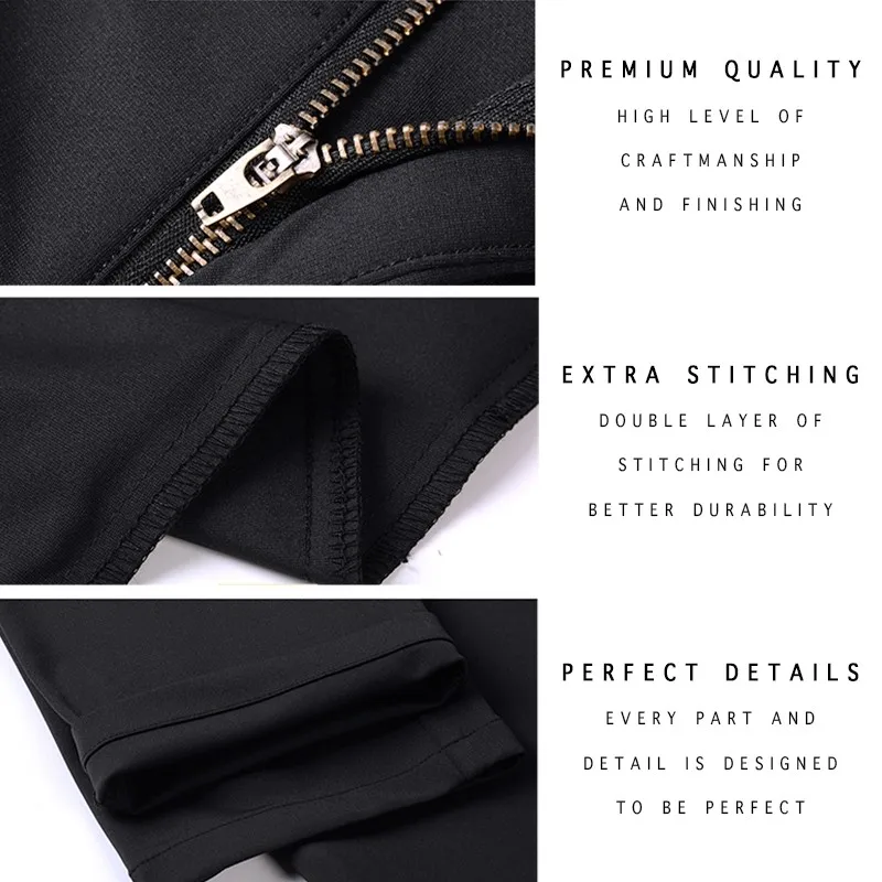 Men's Summer Thick Big Formal Pants Plus Size Seluar Slack Lelaki Elastic Men Business Casual Long Pant Flexible Trousers - Image 3